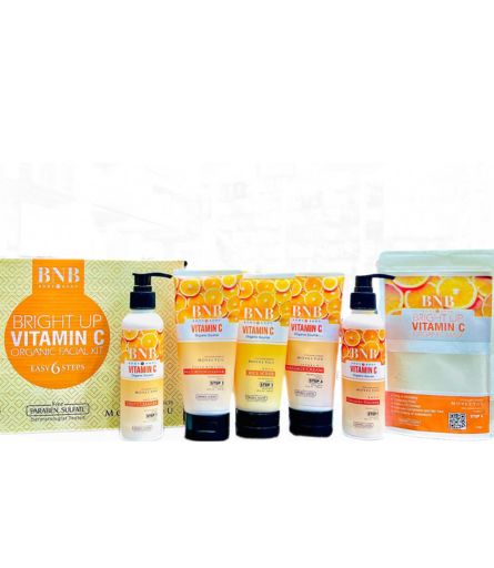 BNB Bright Up Vitamin C Organic Facial Kit